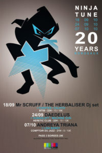 20 ans Ninja Tune - concert organphantom bordeaux