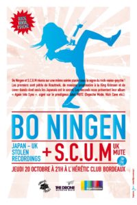 Bo Ningen - S.C.U.M. - concert organphantom bordeaux